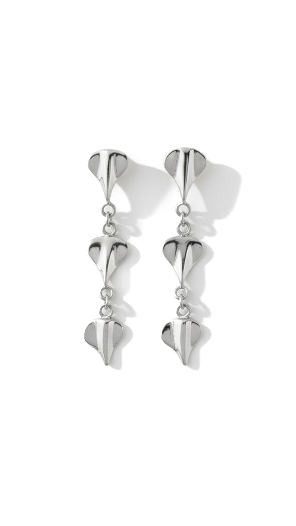 TEMBO 3-DROP EARRINGS