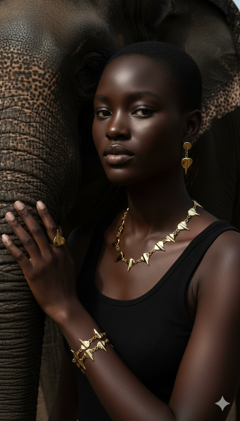 TEMBO 2-DROP EARRINGS
