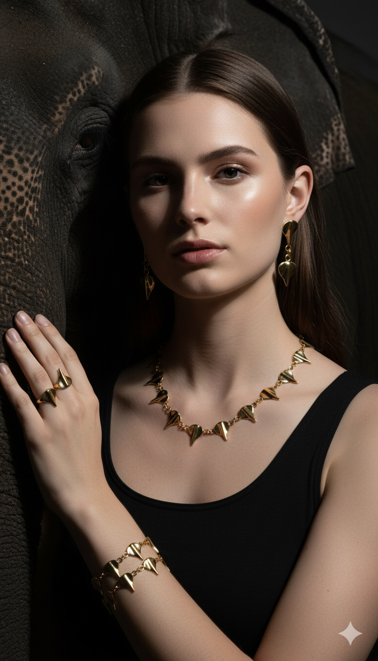 TEMBO 2-DROP EARRINGS