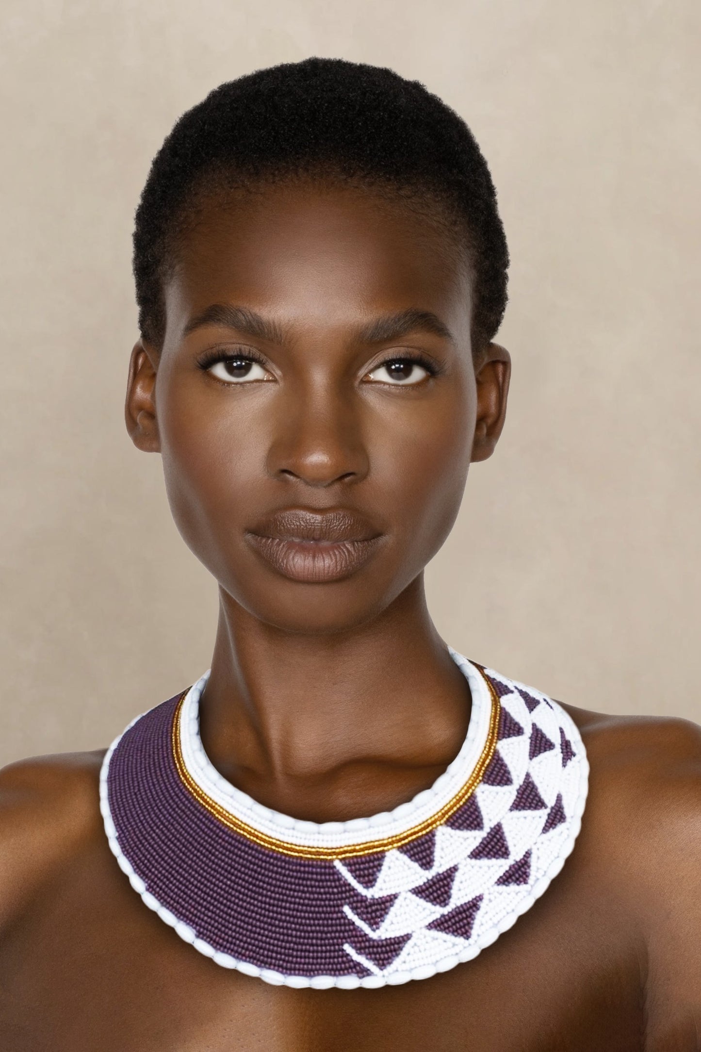 THE PENDO NECK PIECE PURPLE