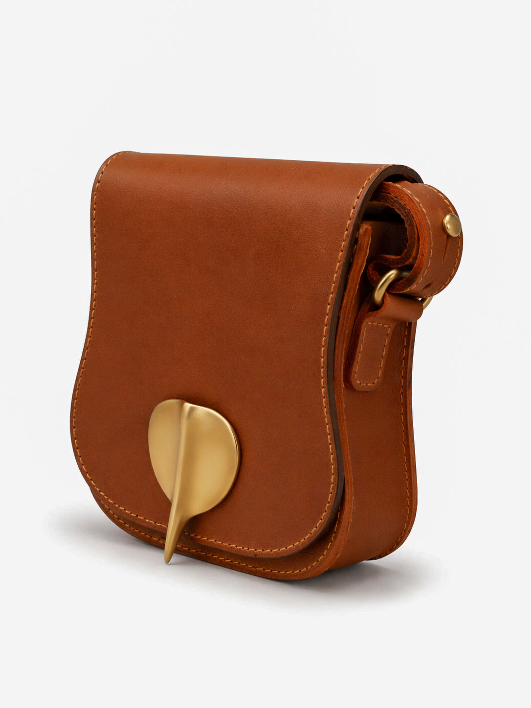 THE SAVANNAH BAG - TAN PULL-UP LEATHER