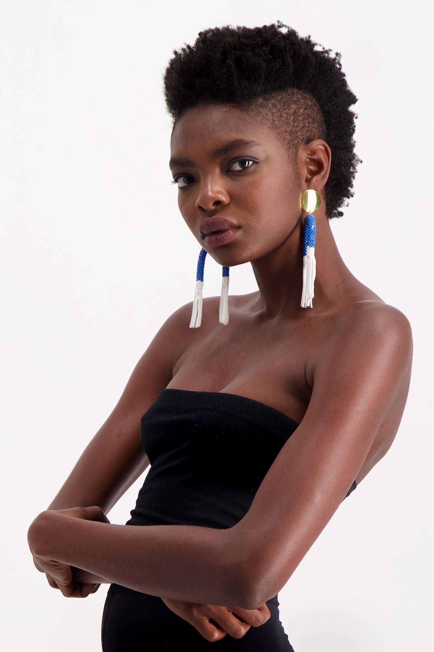 MTWAPA EARRING BLUE