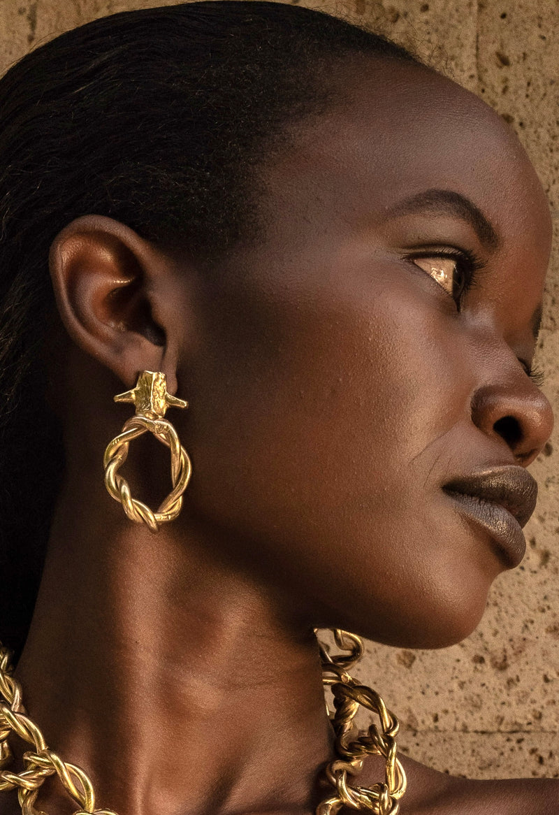 MAKONGE CHUNKY EARRING