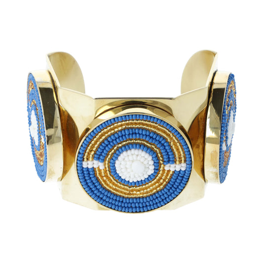 BAMBURI CUFF BLUE