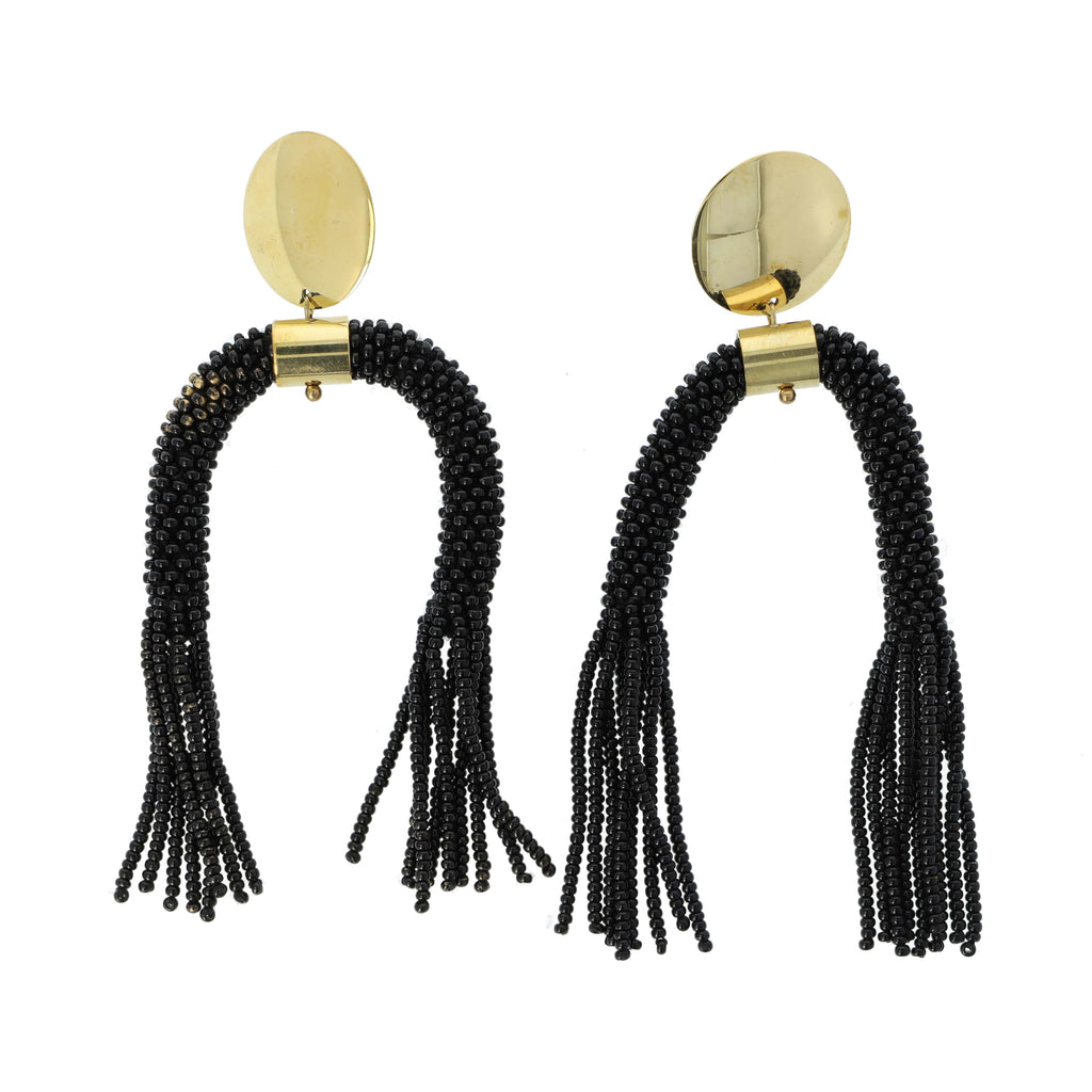 MTWAPA EARRING -  BLACK