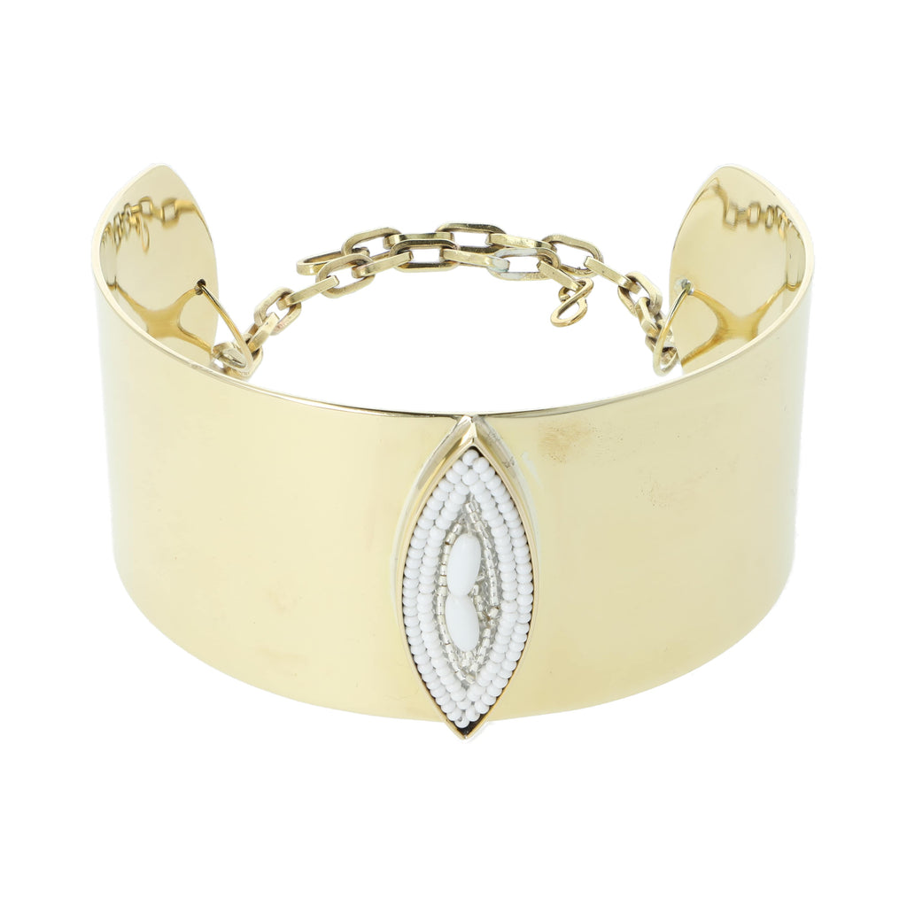 SHANZU CHOKER WHITE