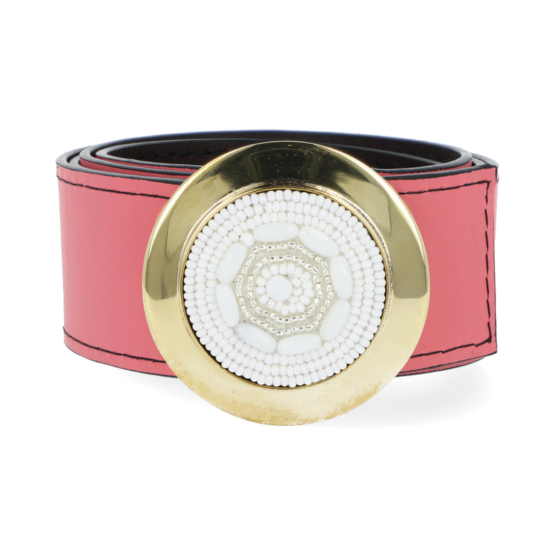 KILIFI BELT WIDE PINK