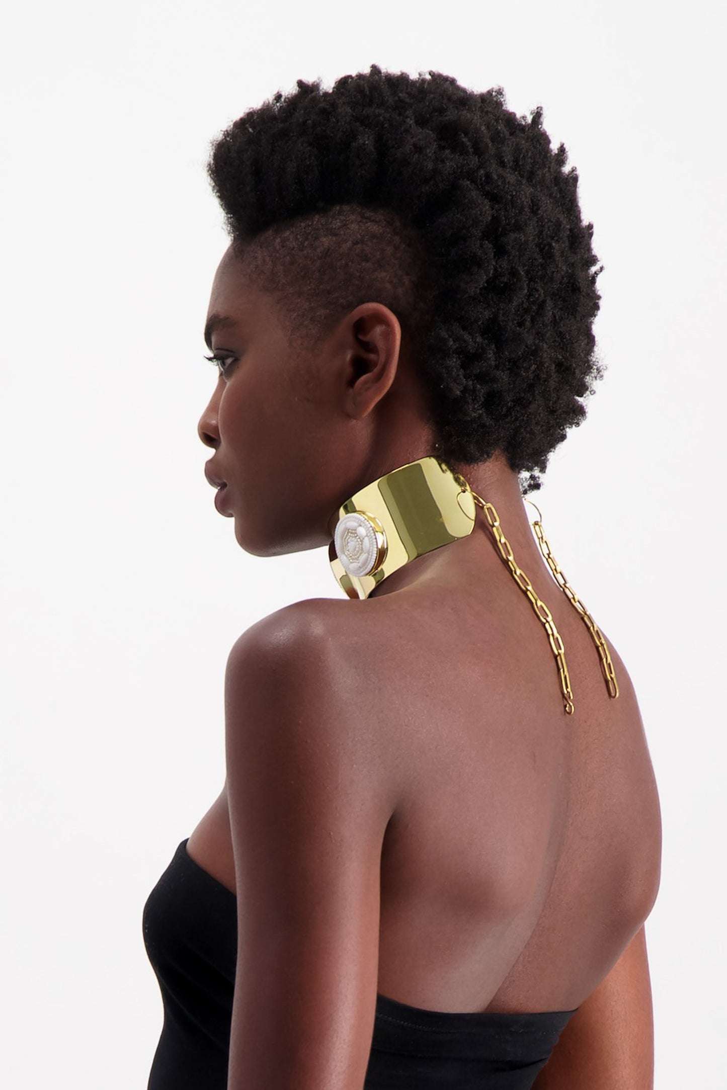 NYALI CHOCKER WHITE