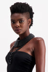 MOYA NECK PIECE BLACK