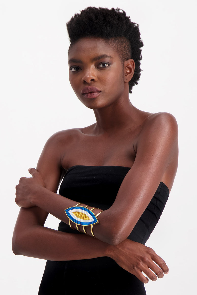 MSAMBWENI CUFF BLUE