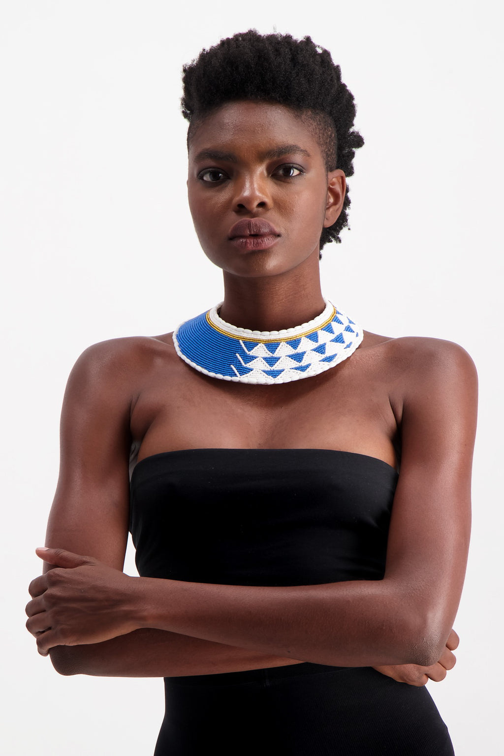 PENDO NECK PIECE BLUE