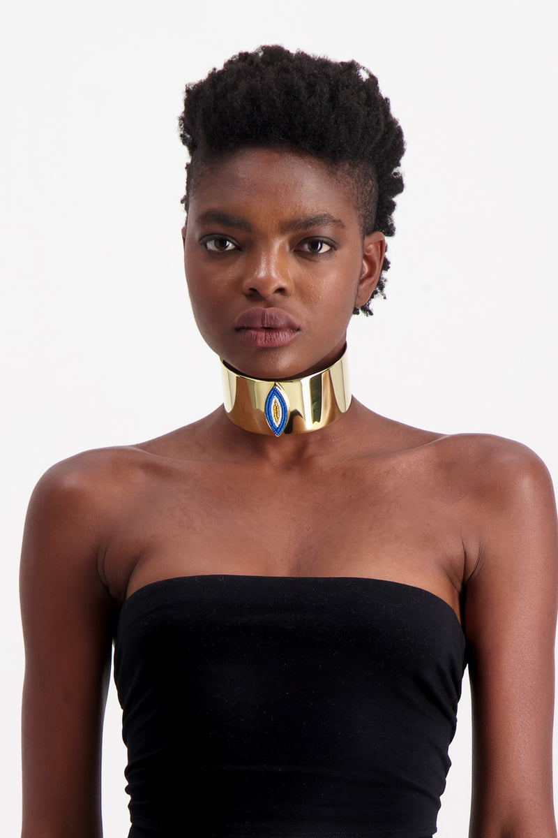 SHANZU CHOKER BLUE